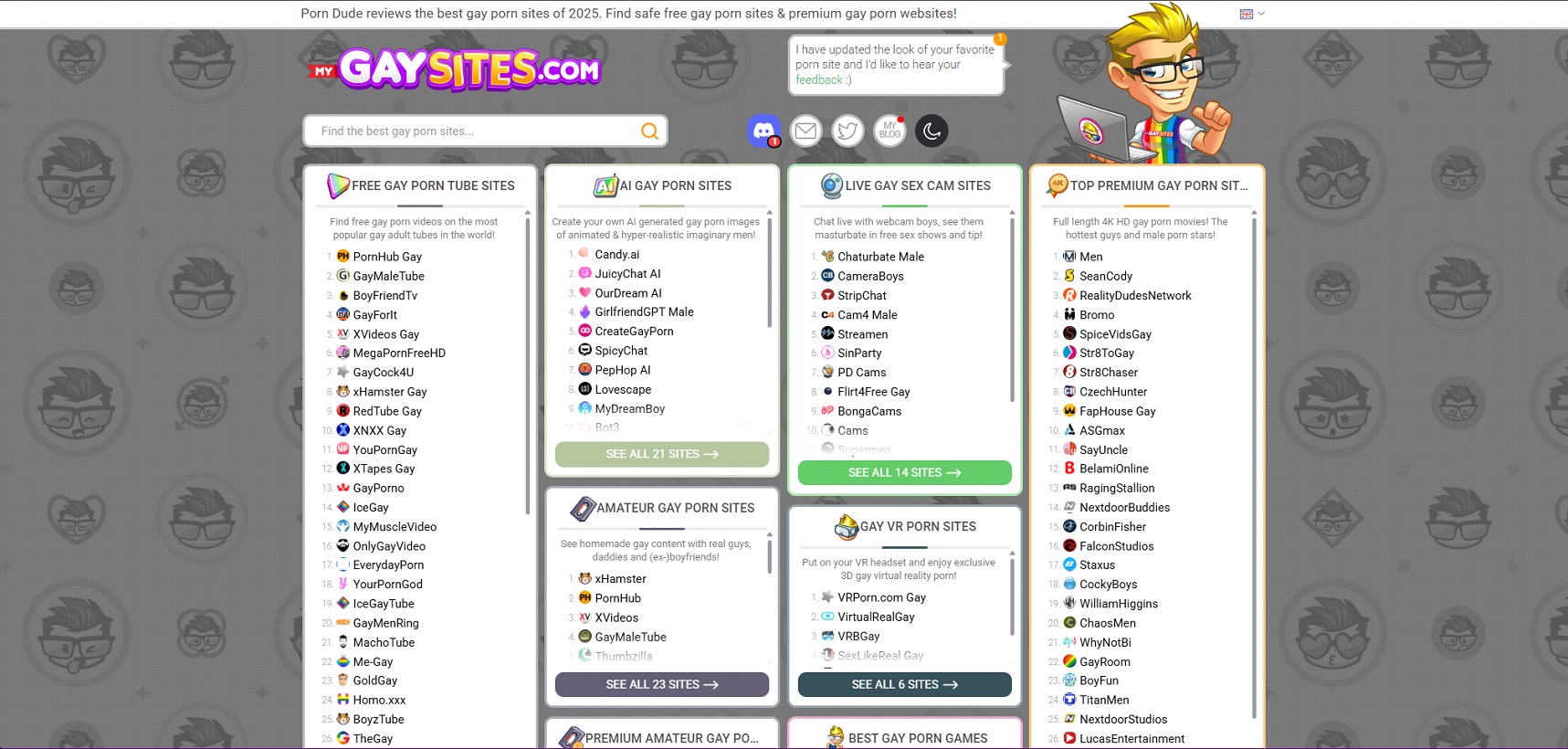 my gay sites